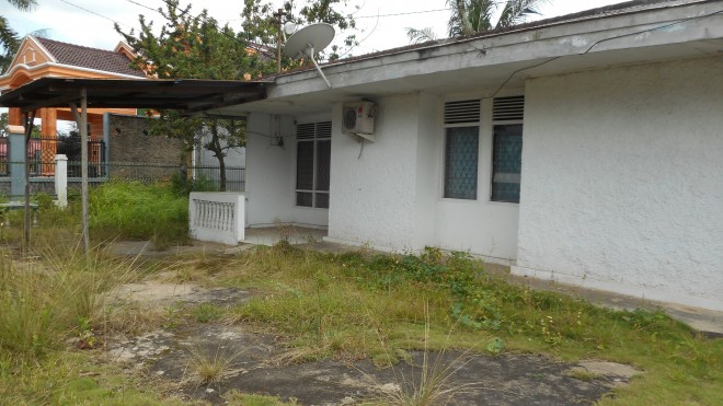 Rumah dinas dokter yang ditinggal sejak 9 bulan lalu